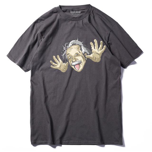 Funny Einstein Printed T-Shirt